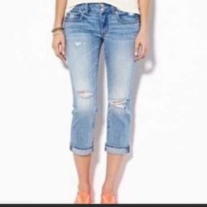 Like new! American Eagle Artist fit cropped jeans